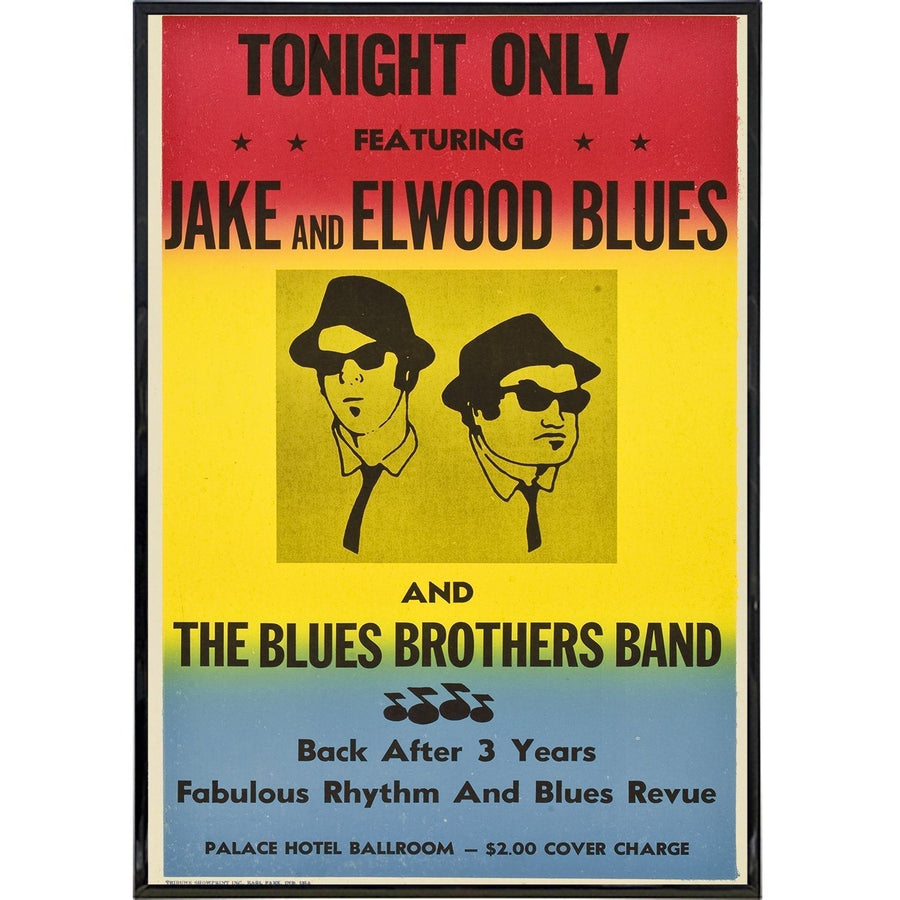 Blues Brothers Playbill Poster Print Print The Original Underground 