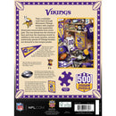 Minnesota Vikings - Locker Room 500 Piece Jigsaw Puzzle