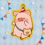 【BOGO】ToyZero+ Lulu The Pig Celebration: Clown Towel Accessories Kouhigh Toys 