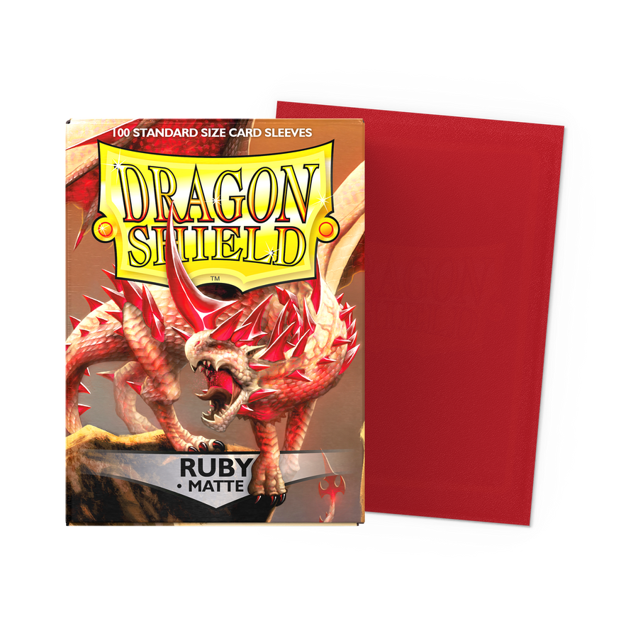 Ruby - Matte Sleeves - Standard Size