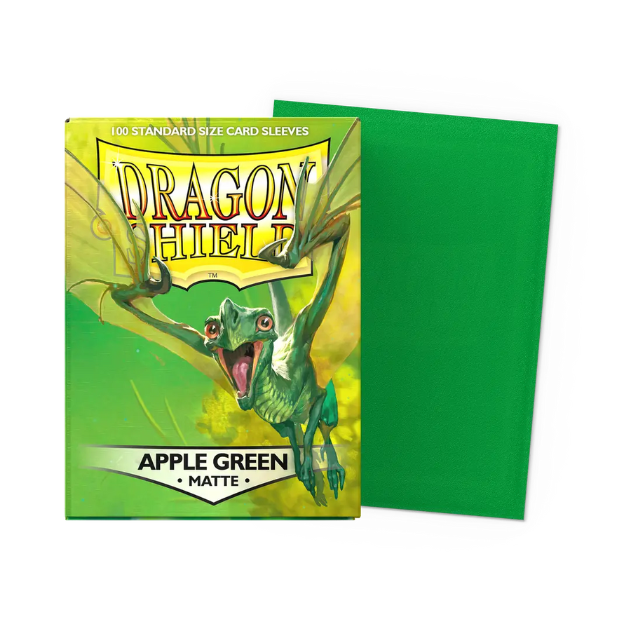 Dragon Shield: Apple Green - Matte Sleeves - Standard Size