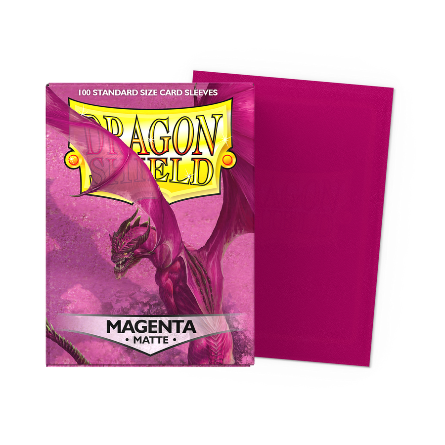 Magenta - Matte Sleeves - Standard Size