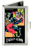 Business Card Holder - SMALL - HARLEY QUINN Night and Day Comic Book Character Blocks FCG