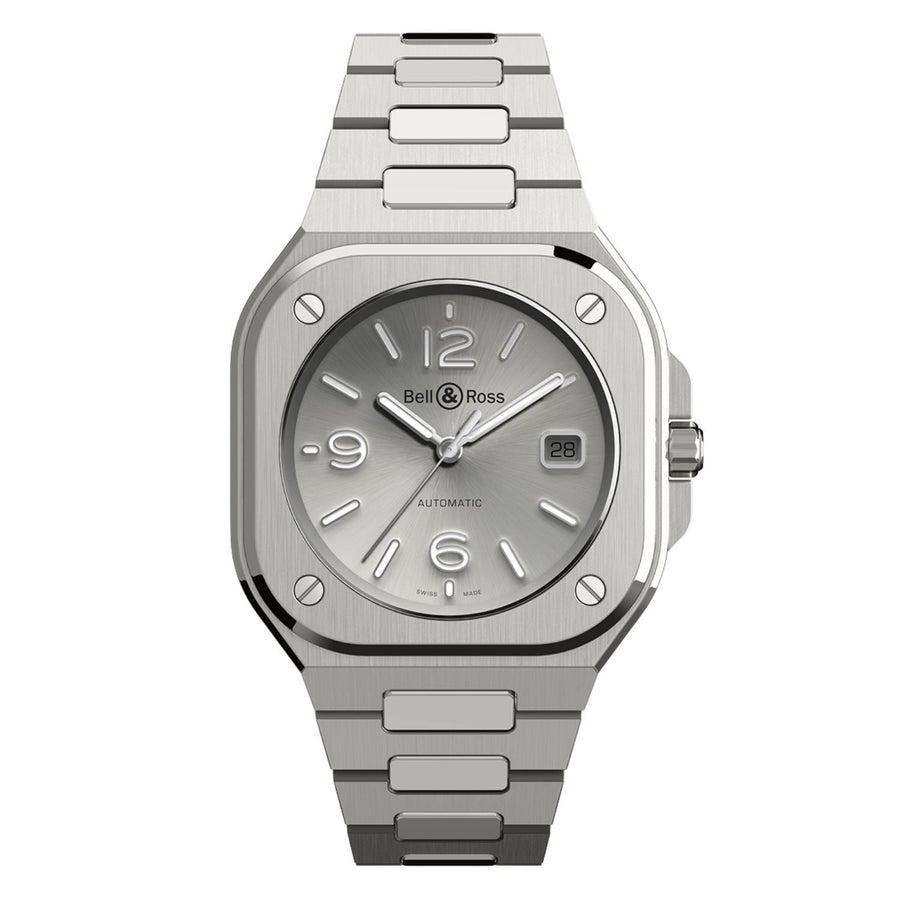 Bell & Ross Men's Grey Steel