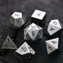 Brushed Silver Sharp-Edged Metal Dic