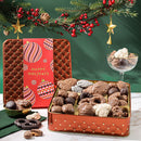 Christmas Chocolate Gift Box – Gourmet Holiday Chocolate Assortment with Festive Sleeve
