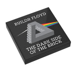 Buildr Floyd, Dark Side of the Brick - B3 Customs Music Album Cover (2x2 Tile) Custom Printed B3 Customs 