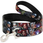 Dog Leash - 7-Vivid Avengers Action Poses