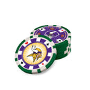 Minnesota Vikings 300 Piece Poker Set