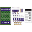 Washington Huskies Checkers Board Game