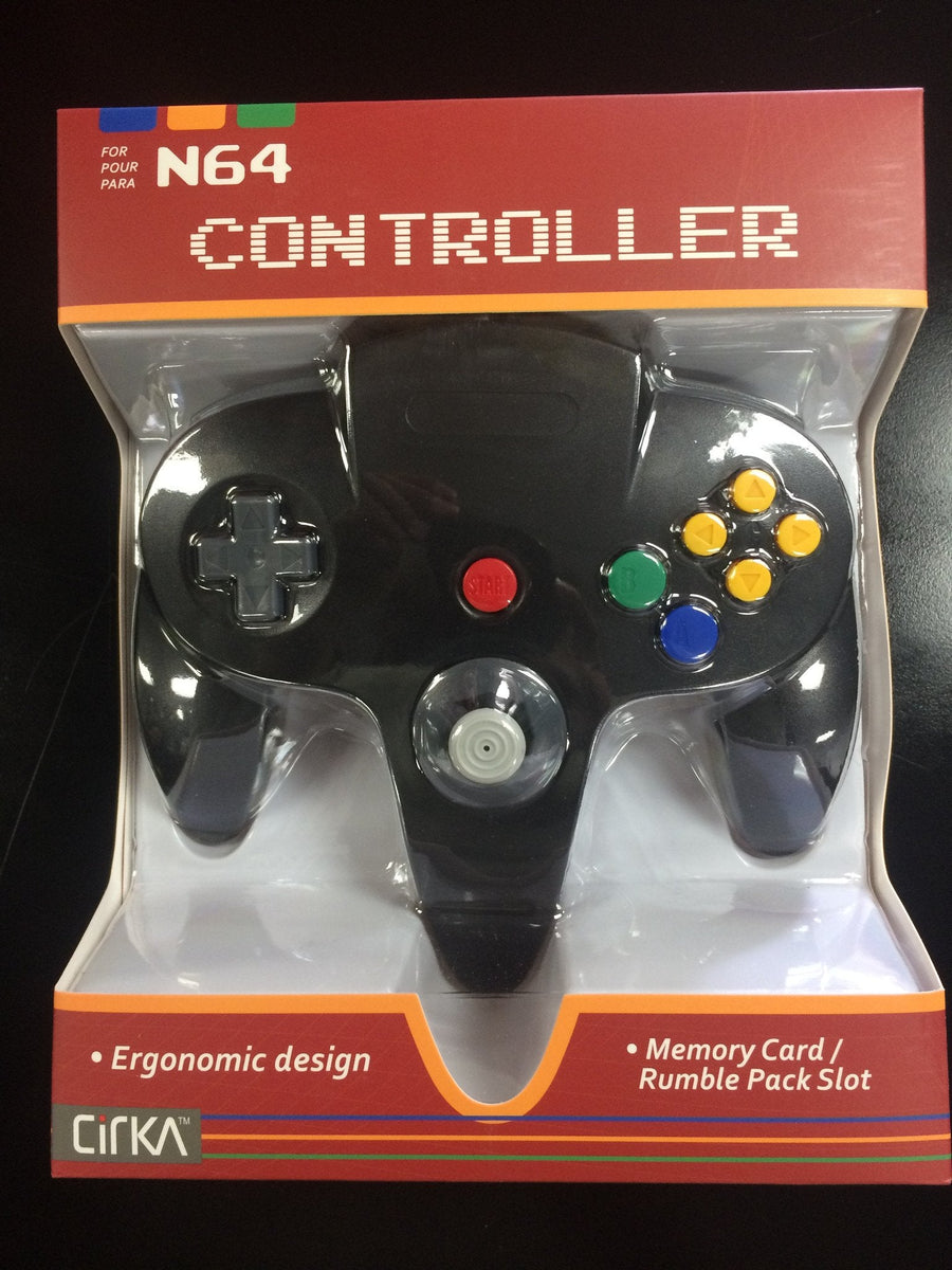 Nintendo N64 Controller Black (CirKa)