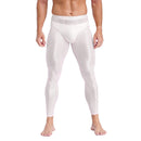 Ice Silk Nude Feel Yoga Pants Thin Men's Long Johns