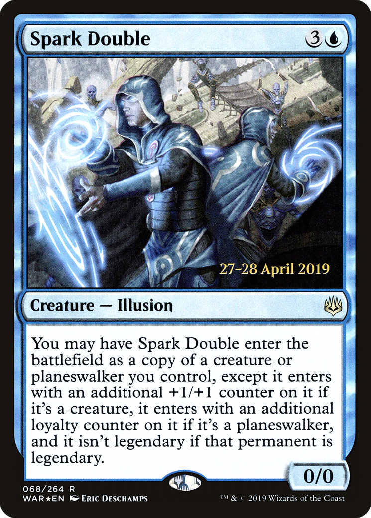 Spark Double (PRE-68S) - War of the Spark Promos Foil