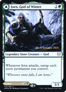 Jorn, God of Winter // Kaldring, the Rimestaff (PRE-179S) - Kaldheim Promos: (snow) Foil