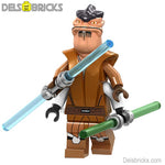 Pong Krell Jedi Knight Lego Star Wars Minifigures Custom Toys