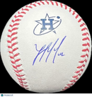 Yordan Alvarez Signed MLB Baseball PSA Houston Astros