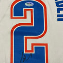 Shai Gilgeous-Alexander Signed Jersey PSA Oklahoma City Thunder Autographed