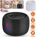 2.5L 84.54OZ Pet Water Fountain Smart Pet Drinking Fountain with LED Light 7 Pack Replaceable Filters Water Level Quiet Pump Dry-Run Protection Cat Do