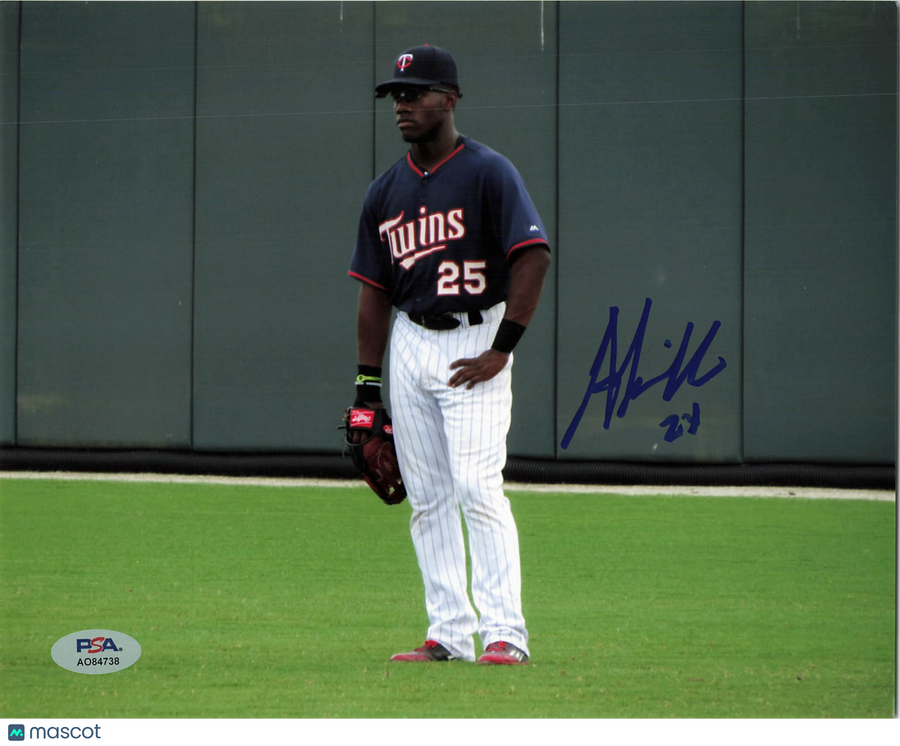 Akil Baddoo Minnesota Twins Signed 8x10 Photo PSA
