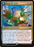 Storm the Vault // Vault of Catlacan (RIX-173) - Rivals of Ixalan: (compasslanddfc)