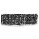 0.35 Carat Genuine Black Diamond .925 Sterling Silver Ring
