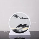 Quicksand Painting Hourglass Glass Decoration Crafts
