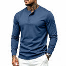 Simple Casual Retro Heavyweight Versatile Long-sleeve Top