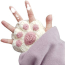 Cat's Paw Half Finger Wool Gloves