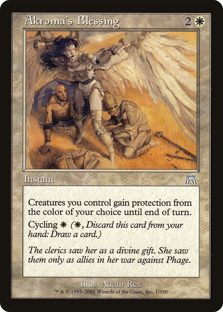 Akroma's Blessing (ONS-001) - Onslaught