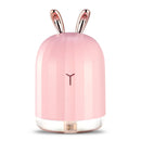 220ml Cool Mist Humidifier Ultrasonic Air Diffuser Atomizer w/7 Color Breathing Lights  Auto Off Office Home Yoga