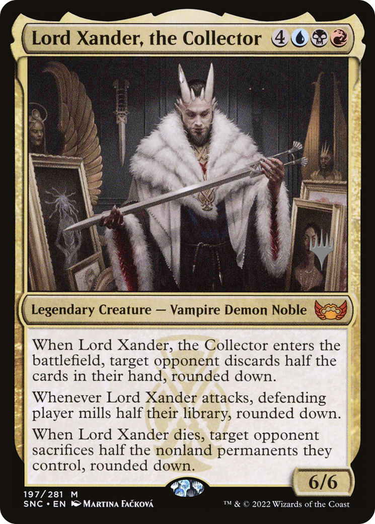 Lord Xander, the Collector (PPSNC-197) - Streets of New Capenna Promos Foil