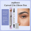 Double-ended Waterproof Eyebrow Pencil