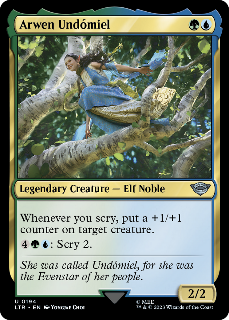 Arwen Undómiel (LTR-194) - The Lord of the Rings: Tales of Middle-earth Foil
