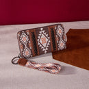 Bohemian Hand-carry Wallet Vintage Print