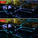 Car LED Neon Strip Lights 12V USB Waterproof