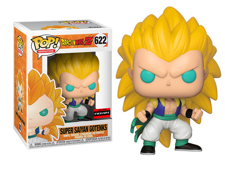 Funko POP! Dragon Ball Z - Super Saiyan 3 Gotenks Vinyl Figure #622 AAA Anime Exclusive [READ DESCRIPTION]