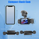 4-Channel Car Dash Cam | 1080P Front, Side/Rear Views, Night Vision & Parking Monitor