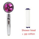 360 Rotating Water Saving Shower Head