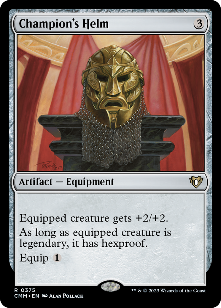 Champion's Helm (CMM-375) - Commander Masters