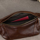 Leather Phone Messenger Bag Men's Fashion