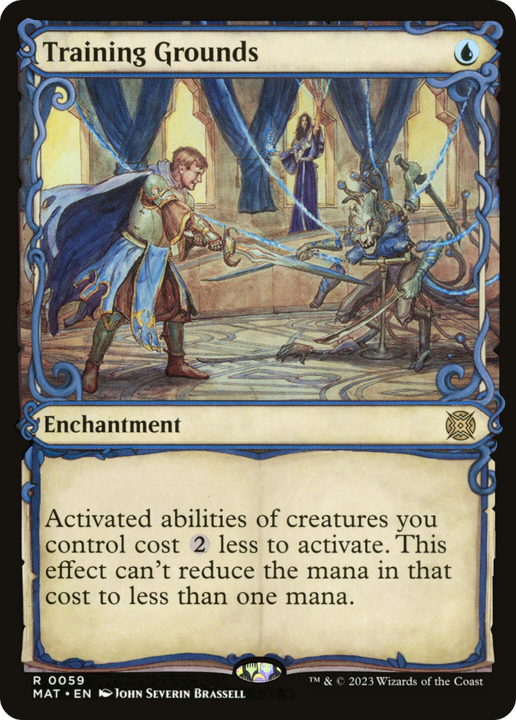 Training Grounds (MAT-059) - March of the Machine: The Aftermath: (Showcase) Foil