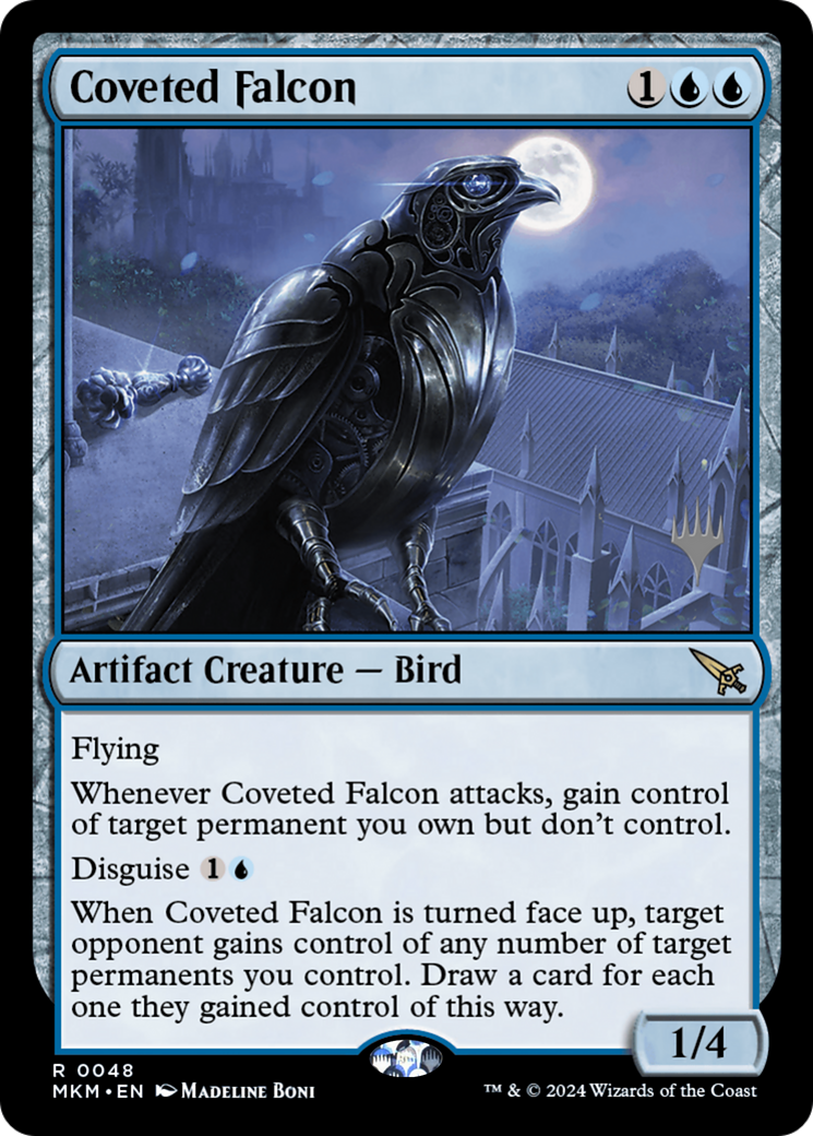 Coveted Falcon (PPMKM-048) - Murders at Karlov Manor Promos