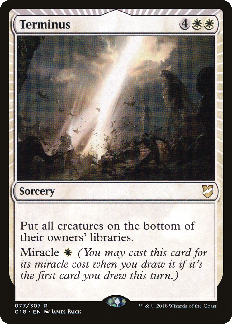 Terminus (C18-077) - Commander 2018: (miracle)