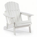 Folding Adirondack Chairs Set of 2 - Hemlock Wood Outdoor Seating