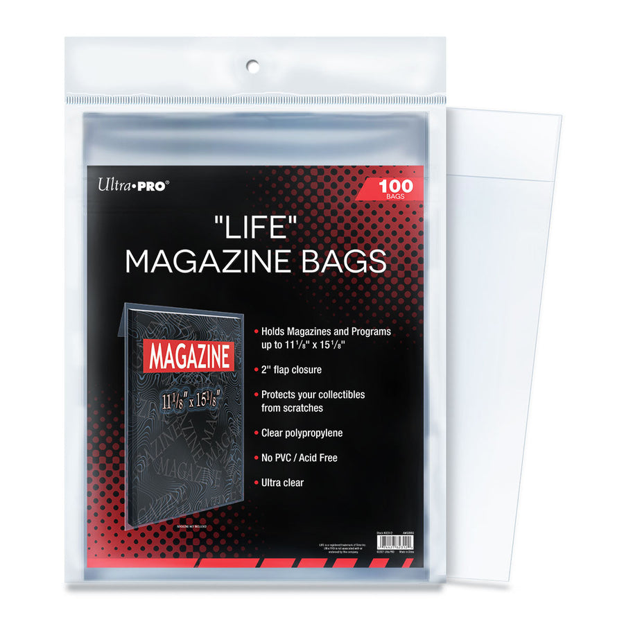 Ultra PRO: Magazine Bags - 100-Pack (