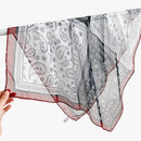 New Breathable Versatile Silk Chiffon Scarf For Women, Also Usable As A Shawl