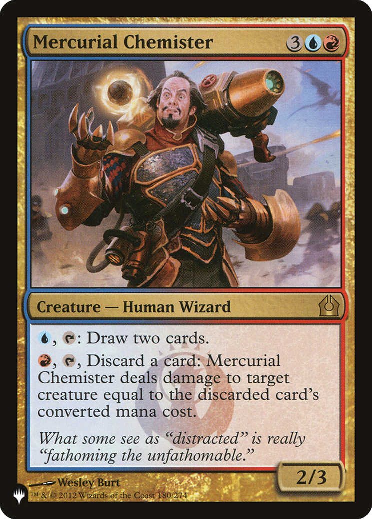 Mercurial Chemister (LIST-RTR-180) - The List