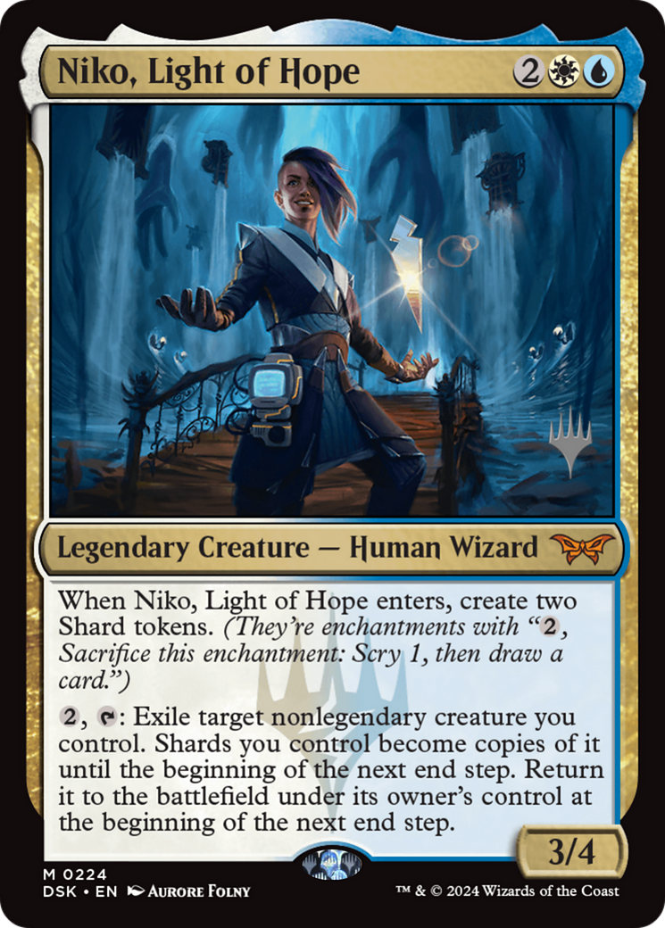 Niko, Light of Hope (PPDSK-224) - Duskmourn: House of Horror Promos Foil