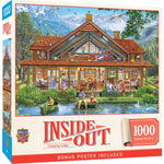 Inside Out - Camping Lodge 1000 Piece Jigsaw Puzzle