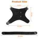 Heated Shoulder Brace Electric Heating Pad TherapyÊShoulder Heating Wrap Compression Sleeve for Shoulder Pain Muscle StiffnessÊBursitis Tendonitis